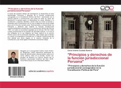 Cover ¿Principios y derechos de la función jurisdiccional Peruana
