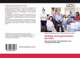 Análisis de la generación de valor Análisis de la generación de valor