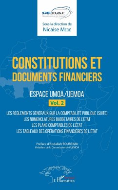 Constitutions et documents financiers Vol 2 Espace UMOA/UEMOA - Médé, Nicaise