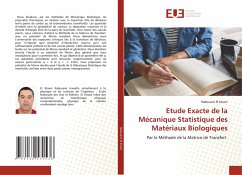 Etude Exacte de la Mécanique Statistique des Matériaux Biologiques - El Kinani, Radouane