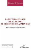 La reconnaissance par la France du génocide arménien