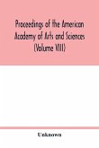 Proceedings of the American Academy of Arts and Sciences (Volume VIII)