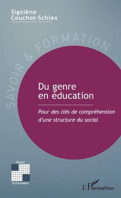 Du genre en éducation - Couchot-Schiex, Sigolène