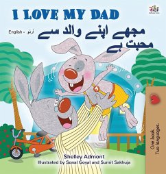 Cover I Love My Dad (English Urdu Bilingual Book for Kids)