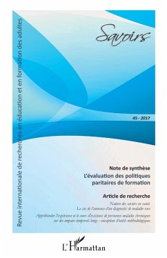 L'évaluation des politiques paritaires de formation - Avenel, Céline; Colinet, Séverine; Las vergnas, Olivier