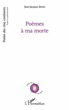 Poèmes à ma morte - Dorio, Jean-Jacques
