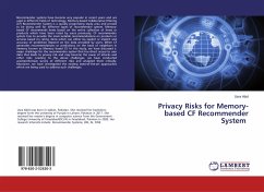 Privacy Risks for Memory-based CF Recommender System