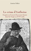 Le crime d'Anthoine