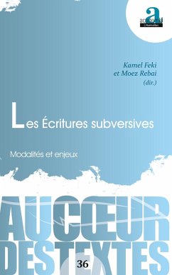 Cover Les Écritures subversives