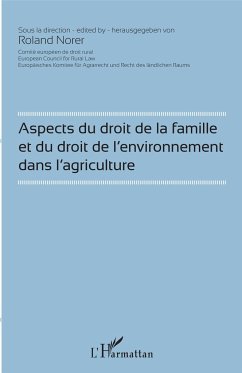 Aspects du droit de la famille et du droit de l'environnement dans l'agriculture - Norer, Roland