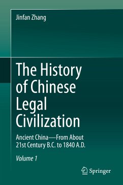 The History of Chinese Legal Civilization (eBook, PDF) - Zhang, Jinfan