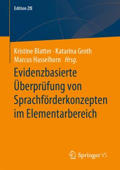 Evidenzbasierte Überprüfung von Sprachförderkonzepten im Elementarbereich (eBook, PDF)