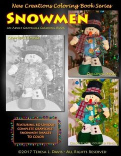 New Creations Coloring Book Series: Snowmen - Davis, Brad; Davis, Teresa