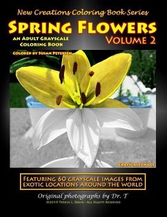 New Creations Coloring Book Series: Spring Flowers Volume 2 - Davis, Teresa