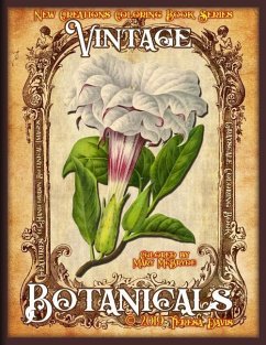 New Creations Coloring Book Series: Vintage Botanicals - Davis, Teresa