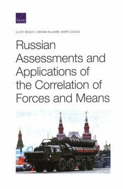 Russian Assessments and Applications of the Correlation of Forces and Means - Reach, Clint; Kilambi, Vikram; Cozad, Mark