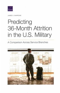 Predicting 36-Month Attrition in the U.S. Military: A Comparison Across Service Branches - Marrone, James V.