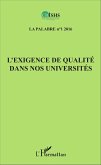 L'exigence de qualité dans nos universités