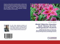 Model Objective Question Bank- Botany for B.Sc. Undergraduate Students
