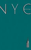 NYC Teal Chrysler building Graph Page style $ir Michael Limited edition