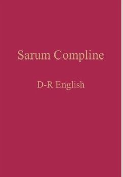 Sarum Compline - Renwick, William Sarum Compline - Renwick, William