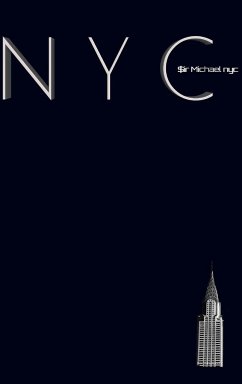 NYC Chrysler building midnight black grid style page notepad $ir Michael Limited edition - Huhn, Michael; Huhn, Michael