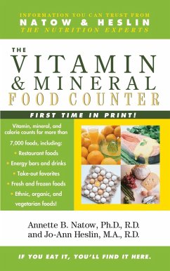 The Vitamin and Mineral Food Counter - Natow, Annette B; Heslin, Jo-Ann