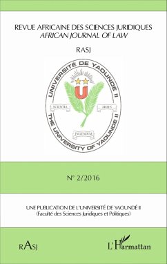 Revue africaine des sciences juridiques n°2 / 2016 - Collectif