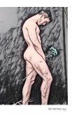 Male Nude themed grid page notepad $ir Michael Limited edition