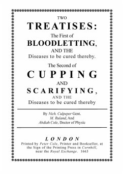 Bloodletting and Cupping - Culpeper, Nicholas