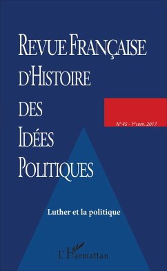 Cover REVUE FRANCAISE (45) D'HISTOIRE DES IDEES POLITIQUES