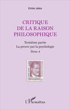 Critique de la raison philosophique - Jalley, Emile