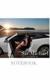 $ir Michael sexy vixen get your hustle on blank page notebook