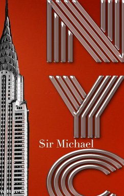 NYC chrysler Building Orange Blank note Book $ir Michael Designer edition - Huhn, Michael; Huhn, Michael