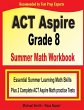 ACT Aspire Grade 8 Summer Math Workbook - Bild 1