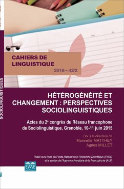 Hétérogénéité et changement : perspectives sociolinguistiques - Collectif