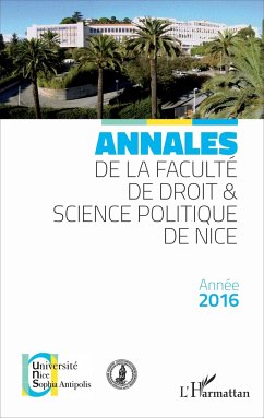 Annales de la faculté de Droit et Science politique de Nice - Strickler, Yves