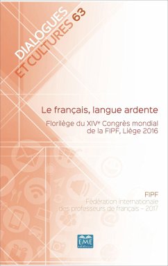 Cover Le français, langue ardente.
