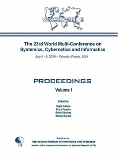 Proceedings of The 23rd World Multi-Conference on Systemics, Cybernetics and Informatics: Wmsci 2019 - Peoples, Bruce; Sánchez, Belkis; Savoie, Michael