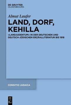 Land, Dorf, Kehilla (eBook, PDF) - Laufer, Almut