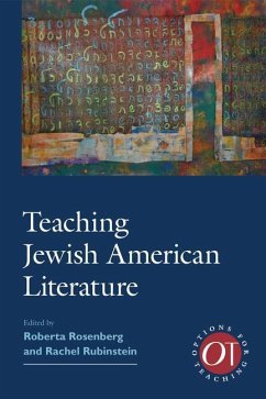 Teaching Jewish American Literature