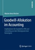 Goodwill-Allokation im Accounting (eBook, PDF)