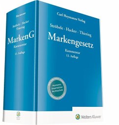 Markengesetz - Kommentar - Hacker, Franz;Ströbele, Paul;Thiering, Frederik