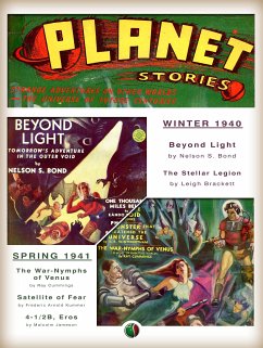 PLANET STORIES [ Collection no. 1 - Winter 1940 / Spring 1941 ] (eBook, ePUB) - A. Kummer Jr., Fred; Brackett, Leigh; Cummings, Ray; Jameson, Malcolm; S. Bond, Nelson