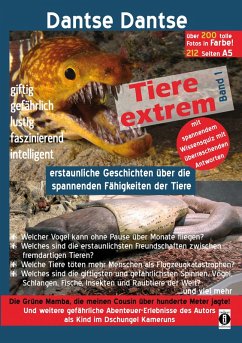 Cover Tiere extrem Band 1 - Gejagt von einer Grünen Mamba! (eBook, ePUB)