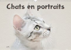 Chats En Portraits Calendrier Mural 21 Din A3 Horizontal Von K A Sudpastel Kalender Portofrei Bestellen