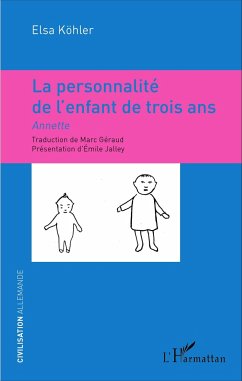 La personnalité de l'enfant de trois ans - Köhler, Elsa