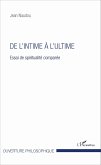 De l'intime à l'ultime