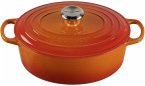 Le Creuset Signature Bräter oval 27 cm ofenrot