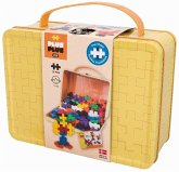 Plus-Plus® 9603274 - BIG Box, 70 Bausteine im Koffer, Konstruktionsspielzeug